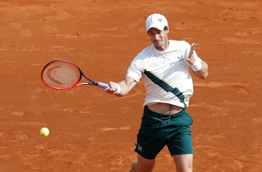 蒙特卡洛大师赛险胜联合杯,穆雷扛起全队 蒙特卡洛大师赛险胜联合杯,穆雷扛起全队